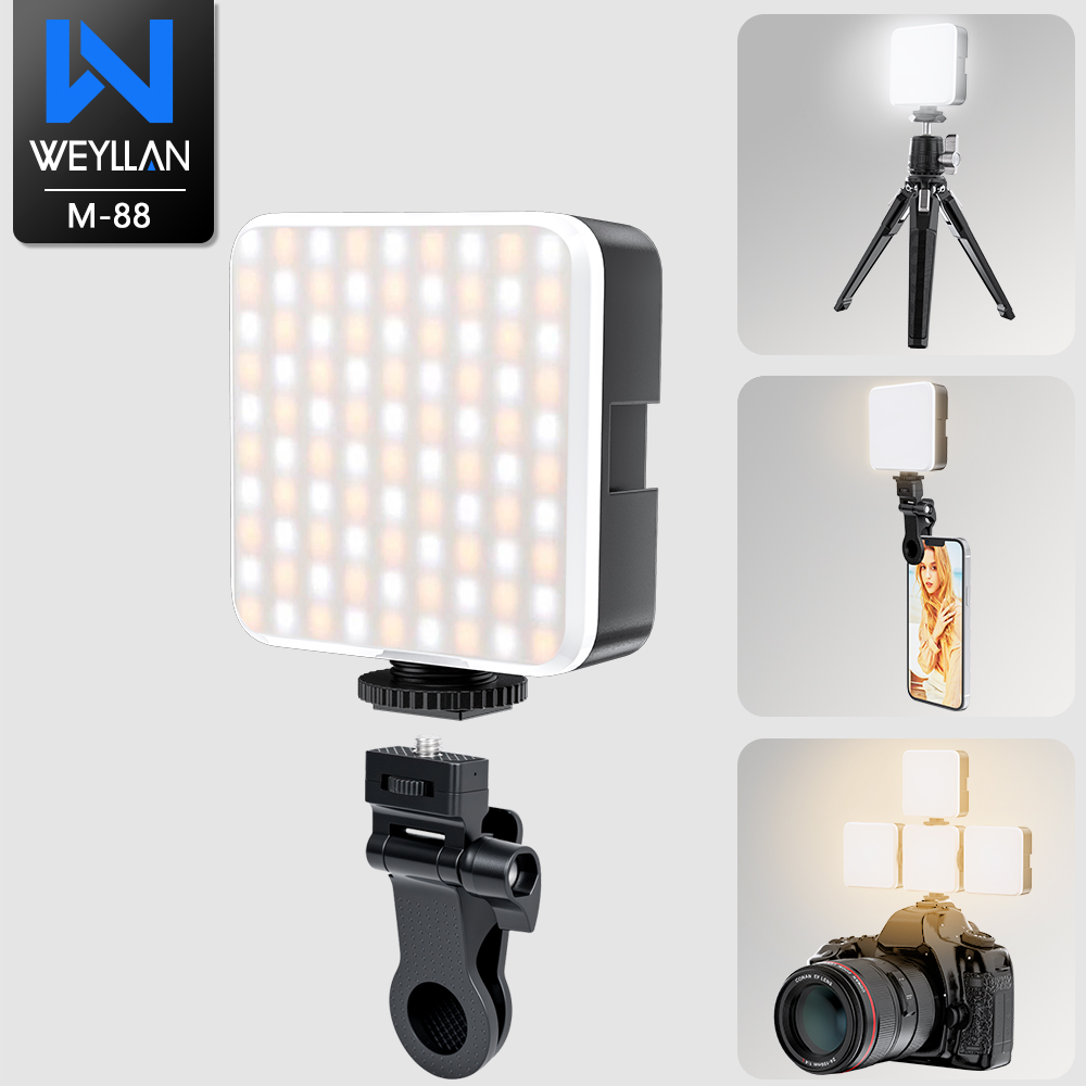 Photography Lighting Brands - WEYLLAN M-88 2000mAh LED Video Light