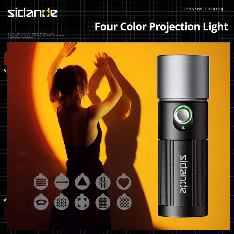 Photography Lighting Uk - SIDANDE PHOTOOLEX 10W Flashlight Four Color