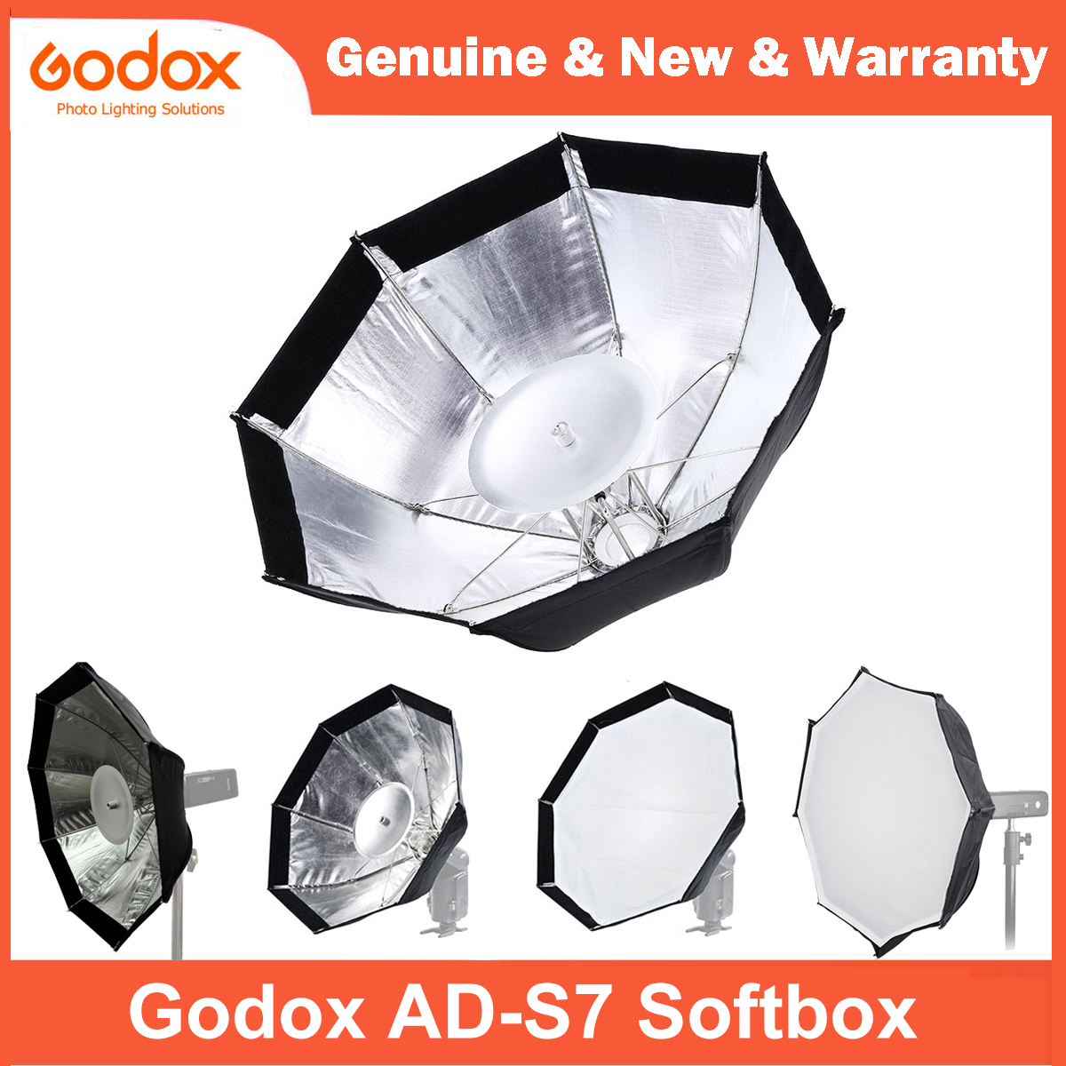 Photography Lighting Kit Godox - Godox AD-S7 Multifunctional Softbox Octagonal Umbrella