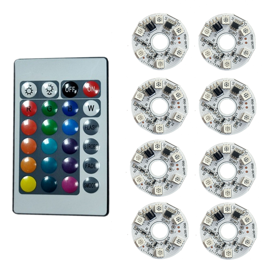 Interior Photography Lighting - 1Set 5V RGB LED Lights Plate