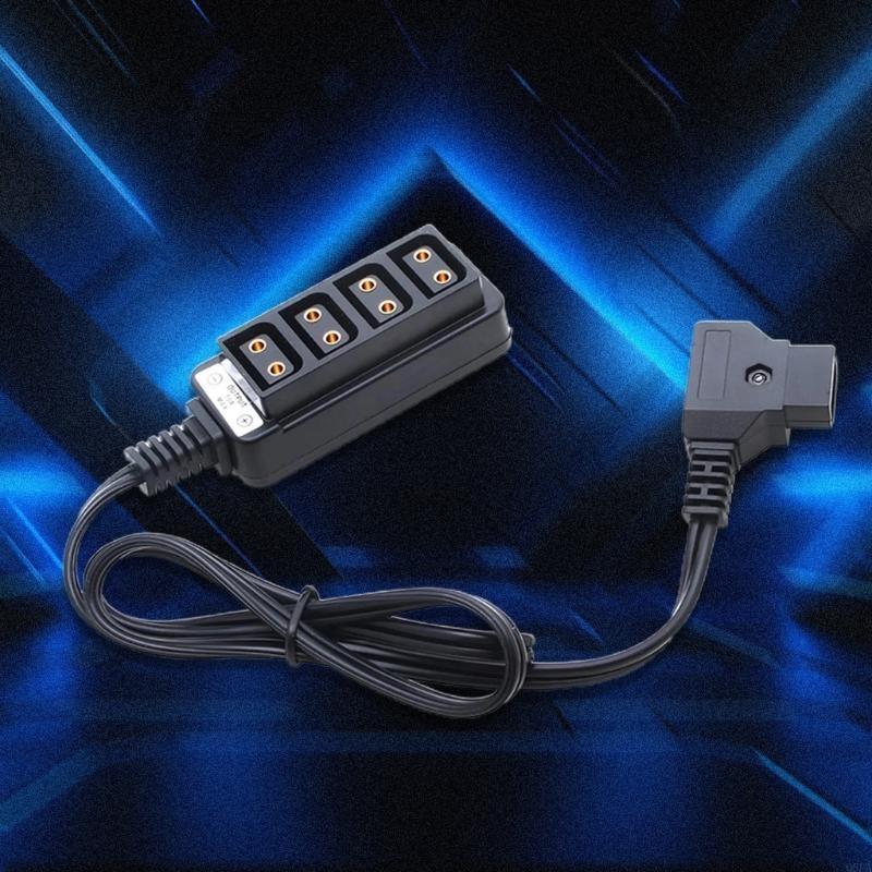 V Mount Battery - D-Tap Male To 4-Port D-Tap Female