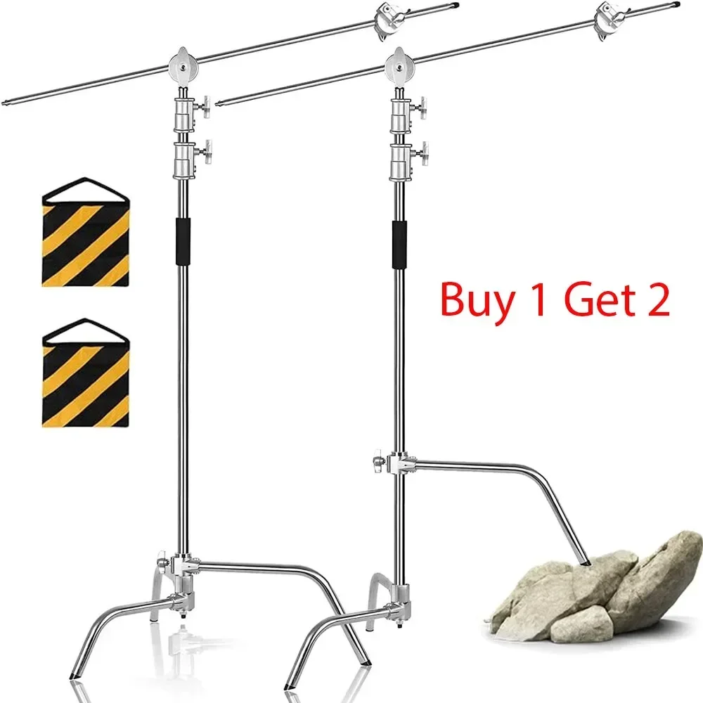 Photography Lighting For Products - Cross Arm Stainless Steel Kit Light