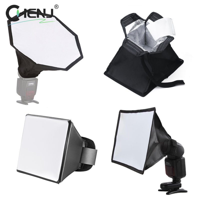 Photography Lighting Case - 1pcs Foldable Flash Diffuser Softbox Universal
