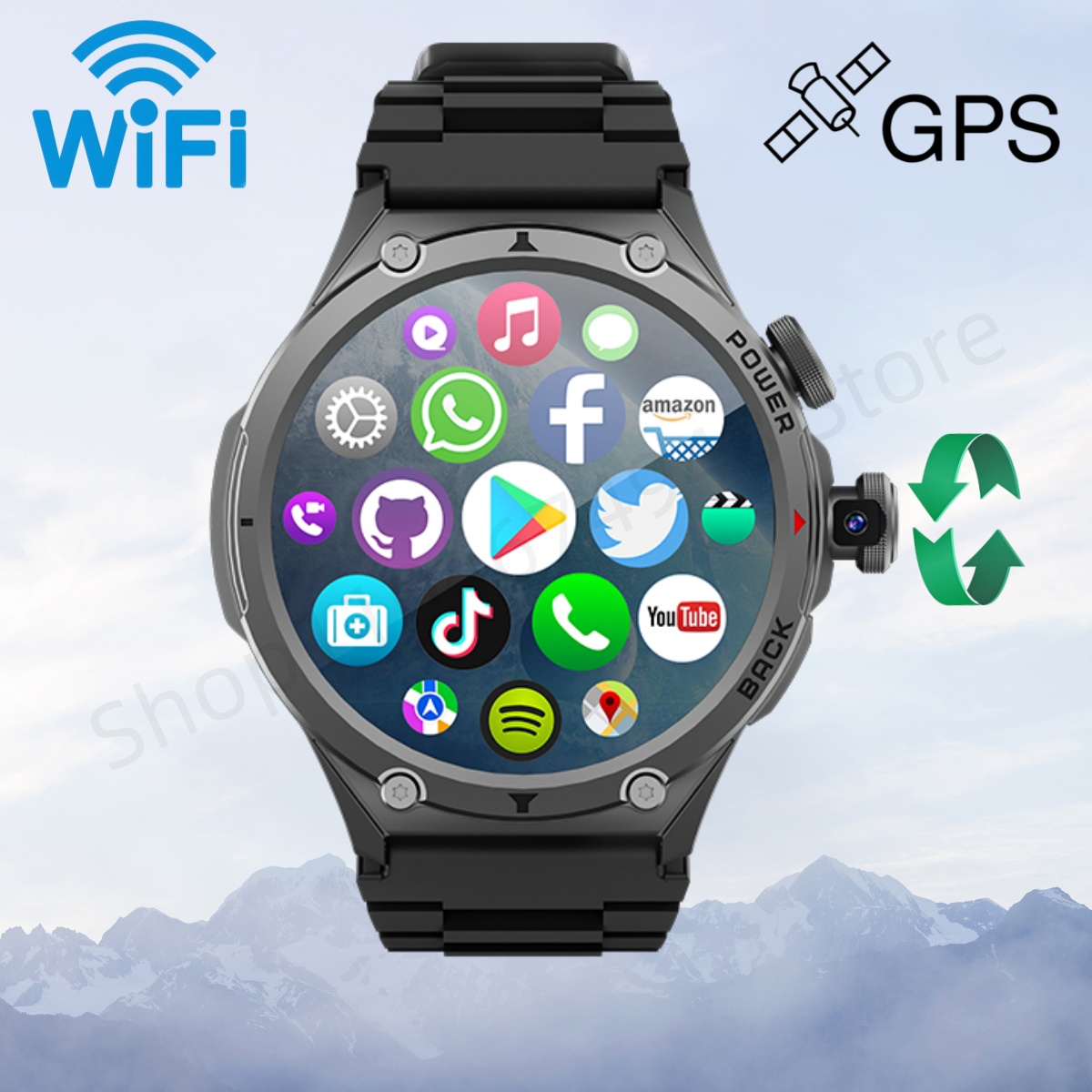 Photography Lighting Gel - H12 Smartwatch 4G LTE Smart Watch