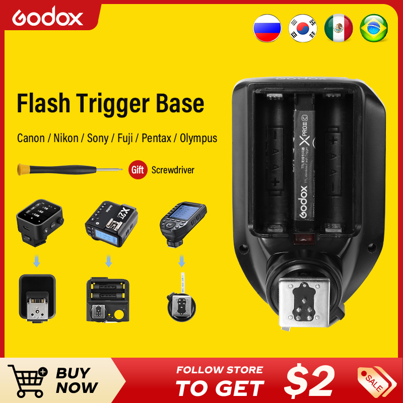 Photography Lighting Kit Godox - Godox X2T Trigger Hot Shoe XPROll
