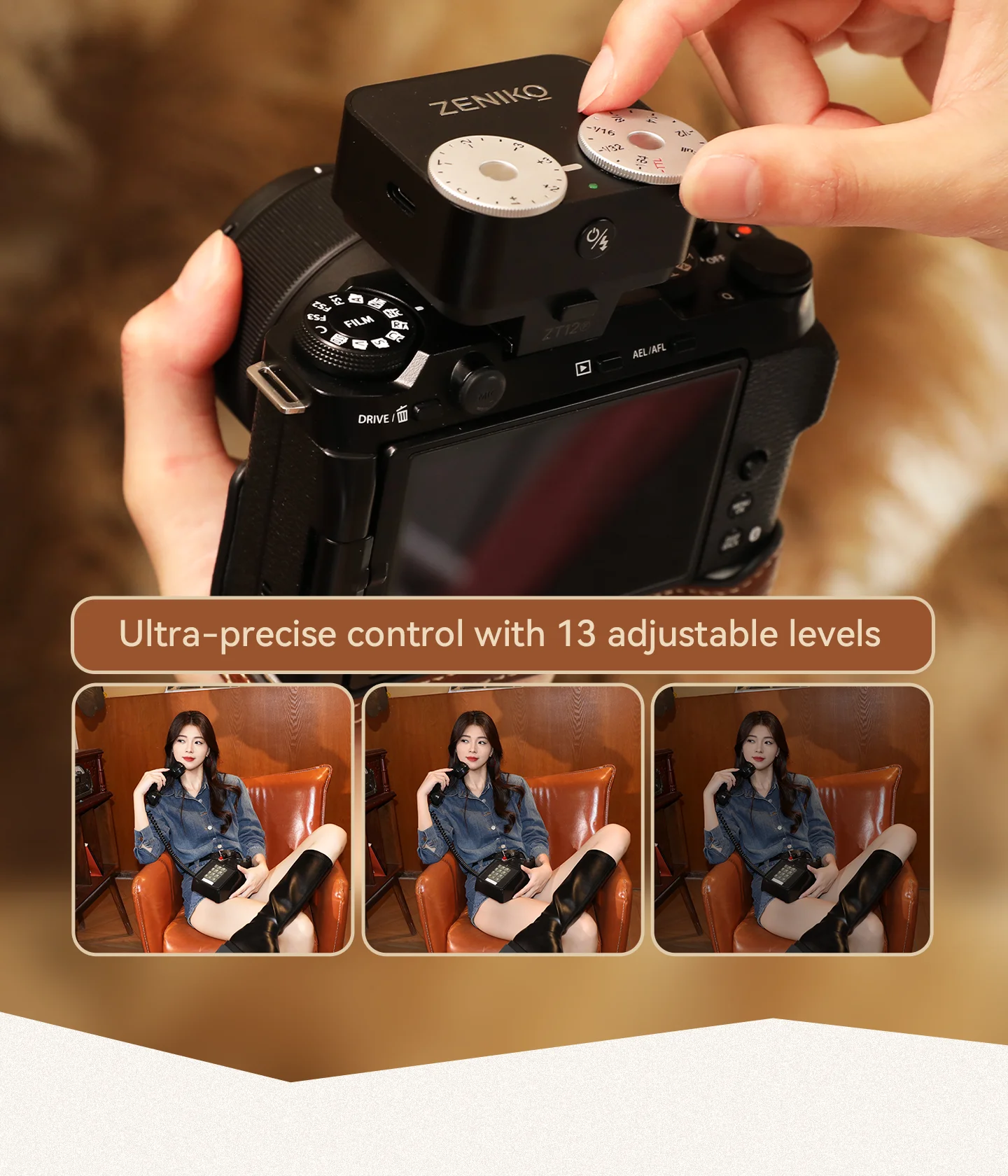 Photography Lighting Brands - ZENIKO ZT12 Compact Retro TTL Speedlite