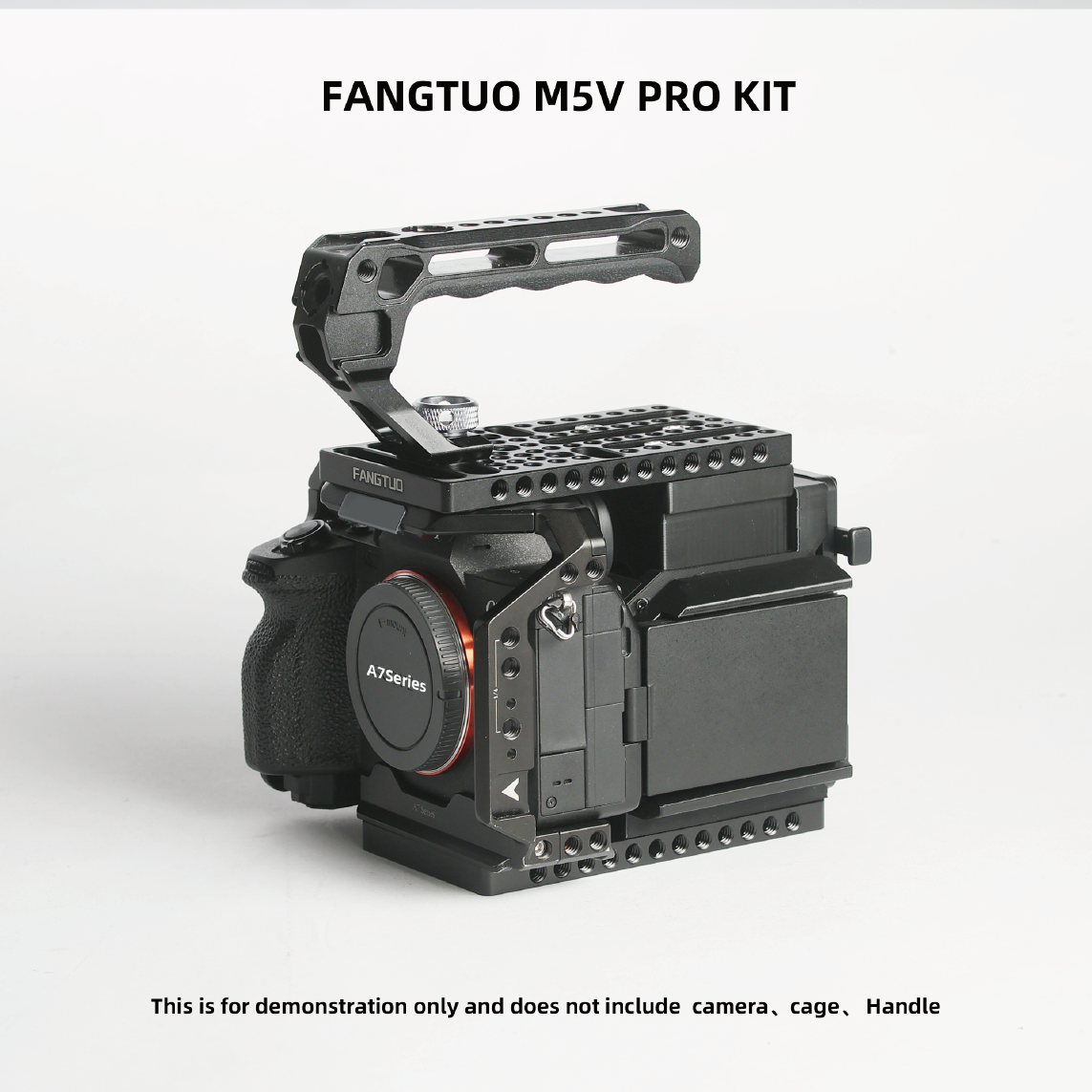 V Mount Battery - FANGTUO M5VPRO For Canon Nikon Sony
