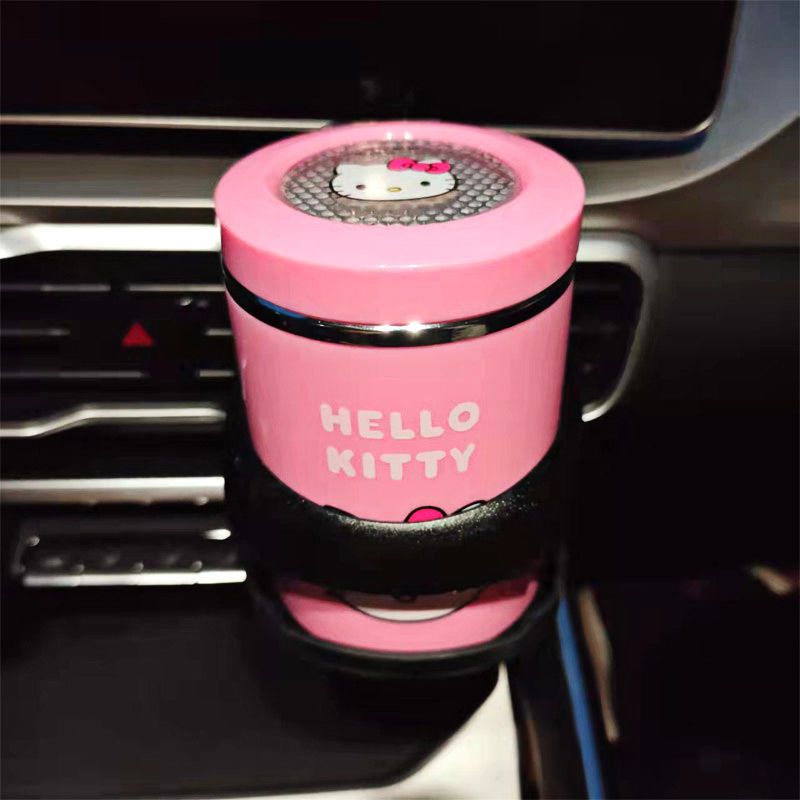 Interior Photography Lighting - Sanrio Hello Kitty Car Ashtray Cute