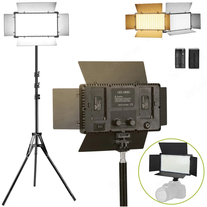 Photography Lighting Uk - U800 U600 LED Photo Studio Video