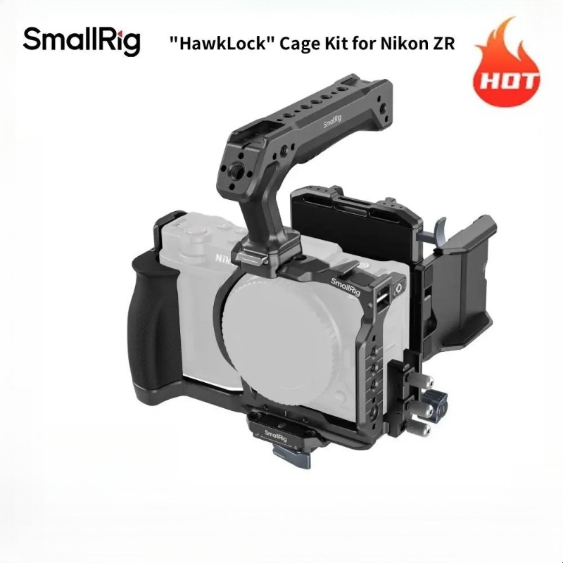 V Mount Battery - SmallRig ZR Camera Cage Kit 6113