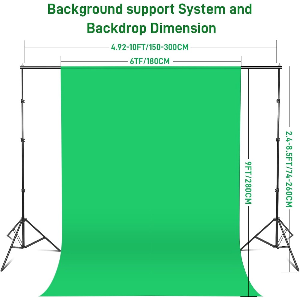 Photography Lighting Kit with  - Photography Lighting And Backdrop Kits 评论和价格