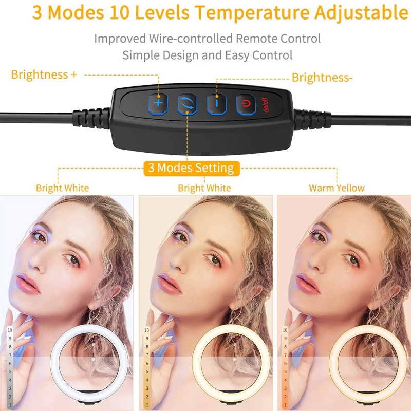 16/26/33cm Selfie Ring Light P - Photography Lighting For Products 评论和价格