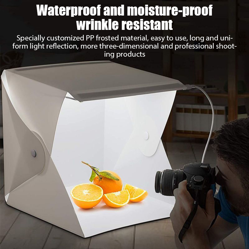 Portable Folding Photobox Phot - Photography Lighting And Backdrop Kits 评论和价格