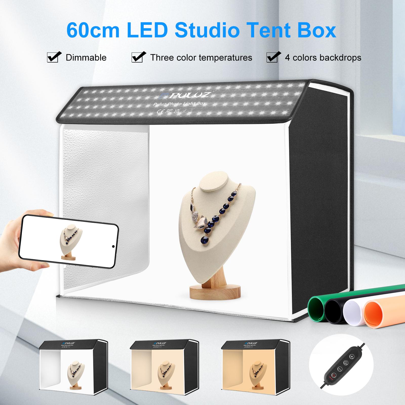 PULUZ 60 x 40cm Photo Studio L - Photography Lighting And Backdrop Kits 评论和价格