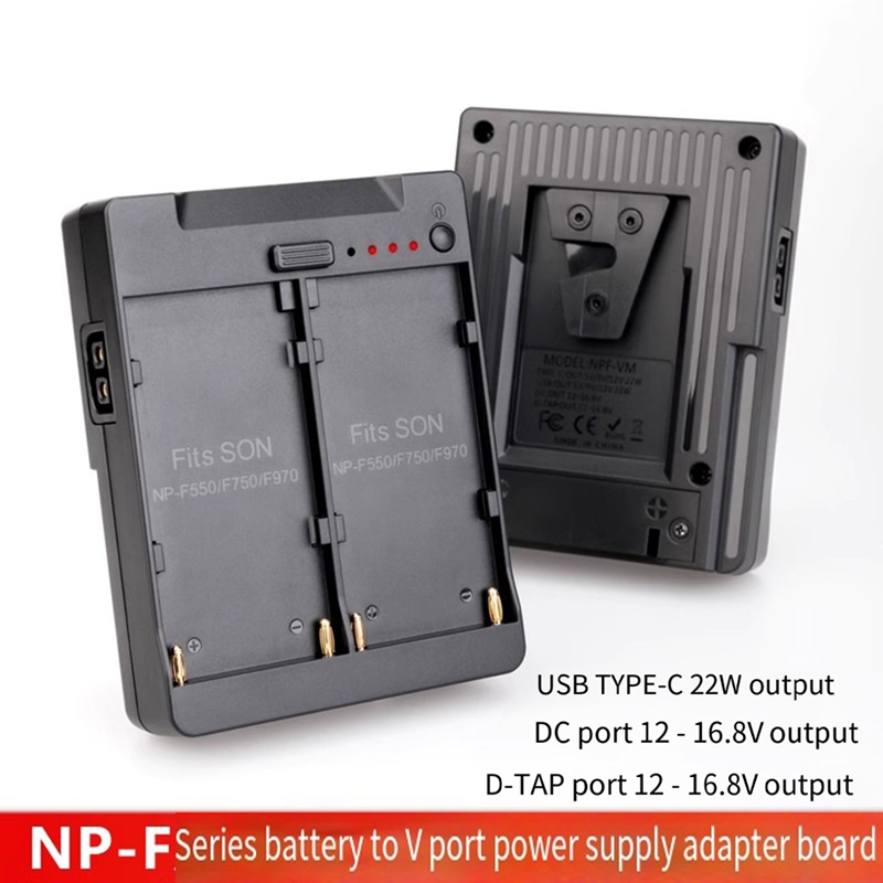 Dual NP-F550/750/970 NP-F Seri - V Mount Battery 评论和价格
