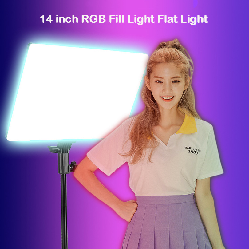 RGB 14'' LED Video Light Remot - Photography Lighting Uk 评论和价格