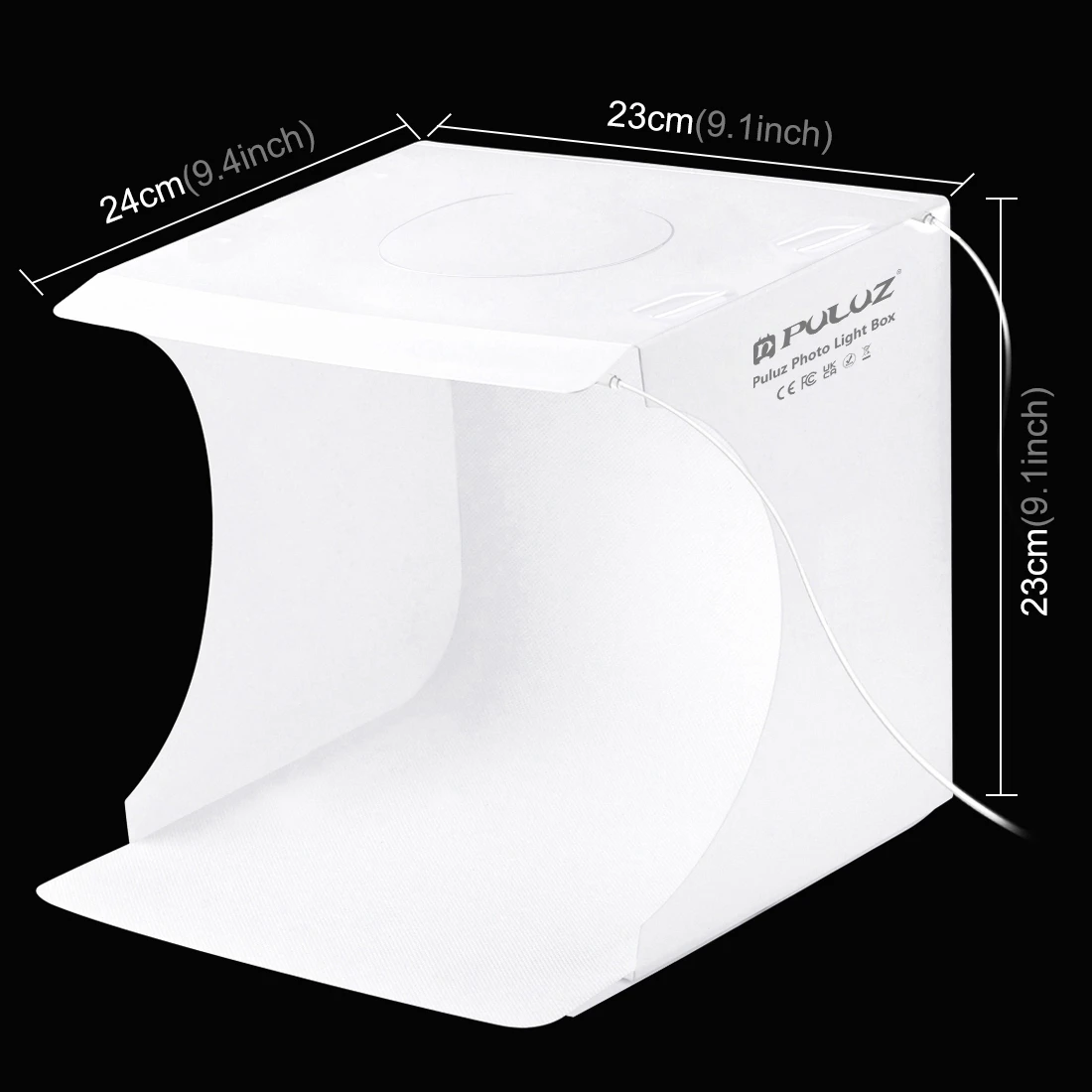 PULUZ 20cm Mini 2 LED Panels F - Photography Lighting Case 评论和价格