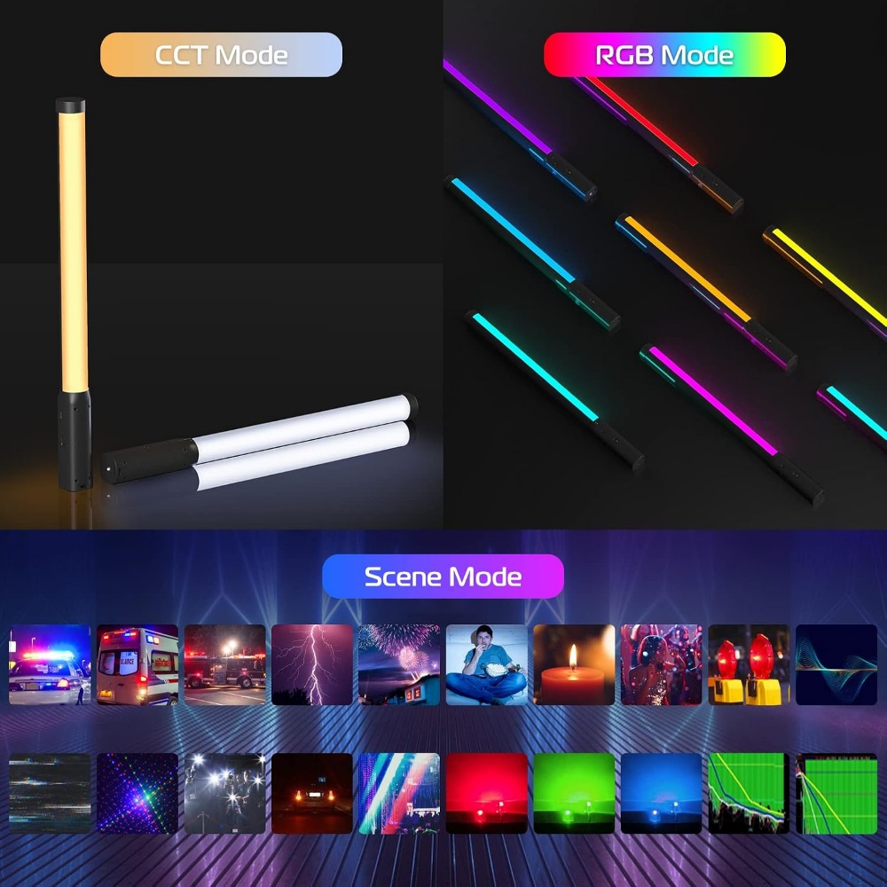 Handheld RGB LED Video Light S - Photography Lighting Brands 评论和价格