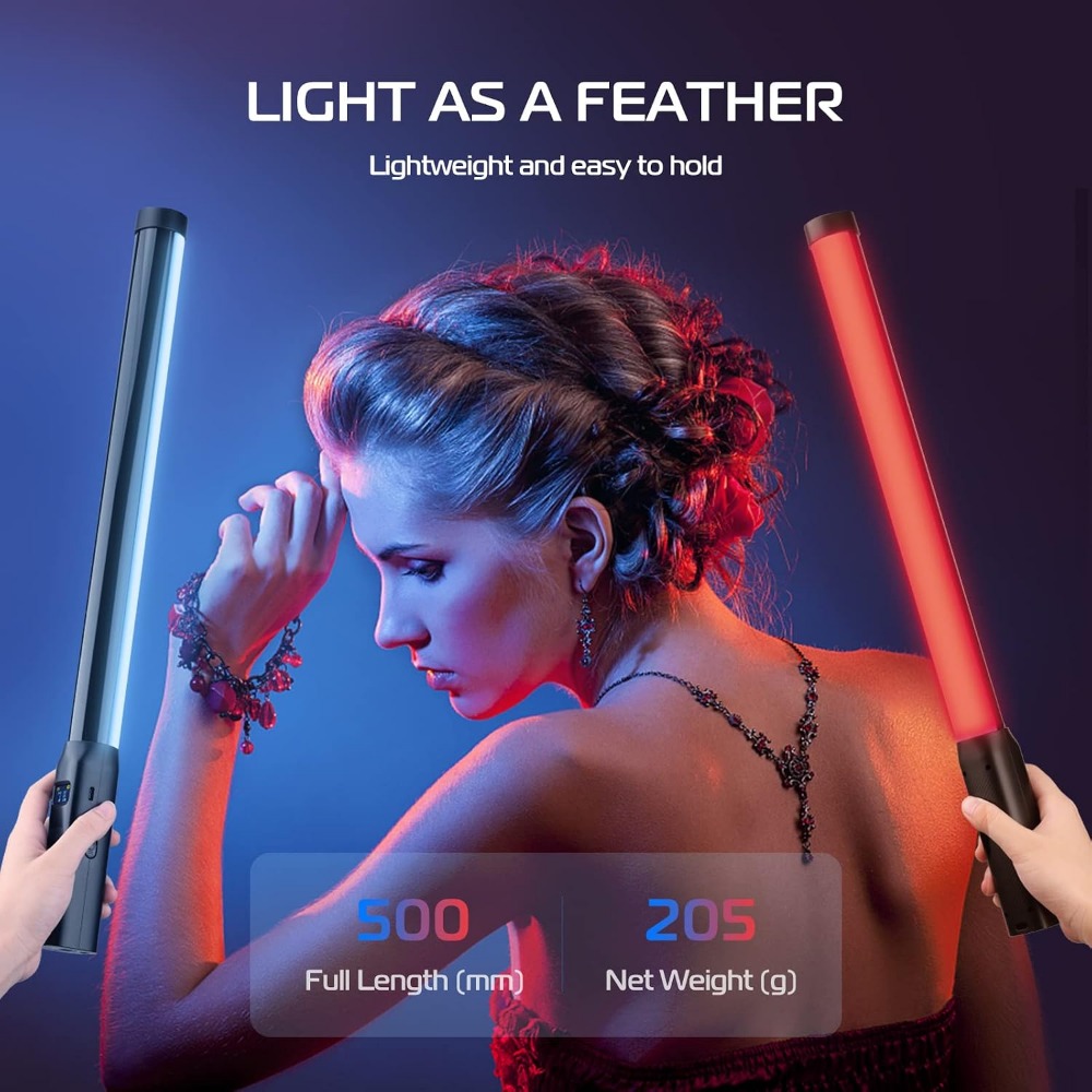 Handheld RGB LED Video Light S - Photography Lighting Brands 评论和价格
