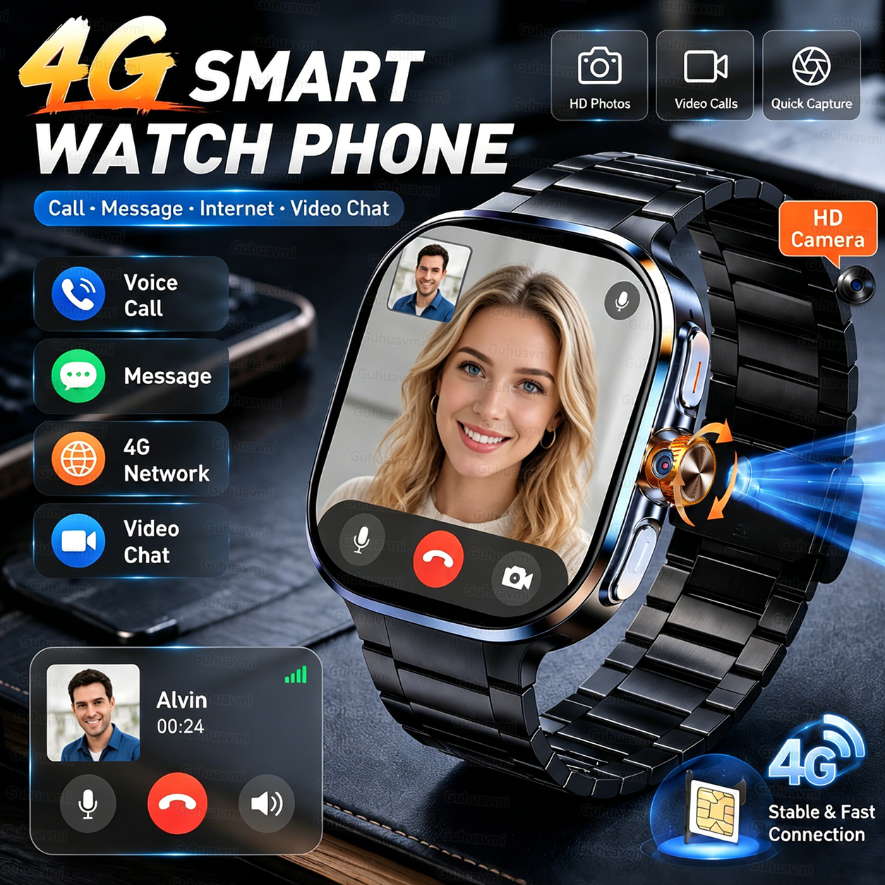 New 4G 5G Full Netcom Smartwat - Photography Lighting Gel 评论和价格