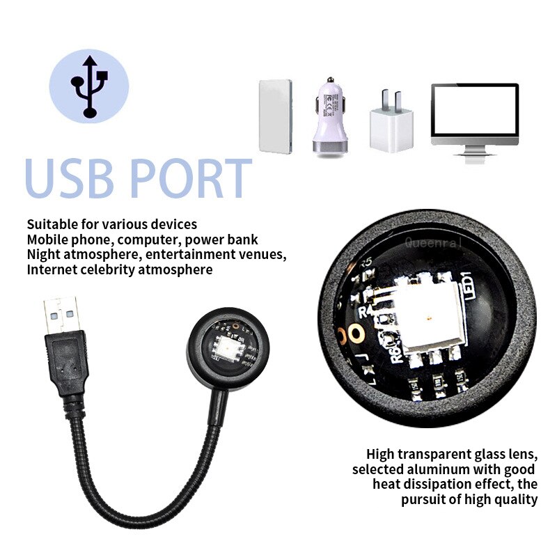Colorful Gradient USB Sunset L - Photography Lightning 评论和价格