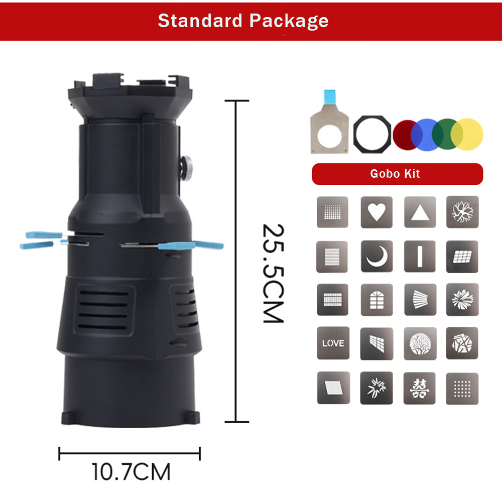 Bowens Mount Projection Snoot  - Photography Lighting Gel 评论和价格
