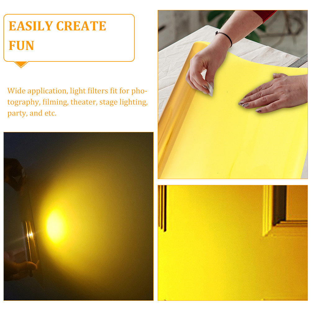 Light Diffuser Sheet Color Fil - Photography Lighting Gel 评论和价格