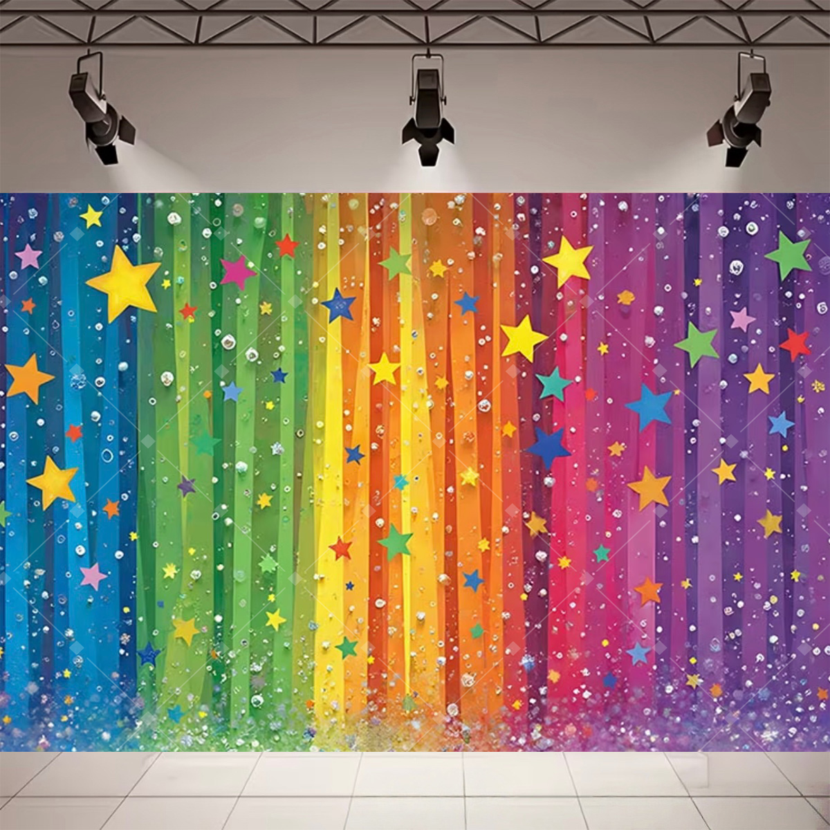 Colorful Rainbow Stage Light B - Photography Lighting And Backdrop 评论和价格