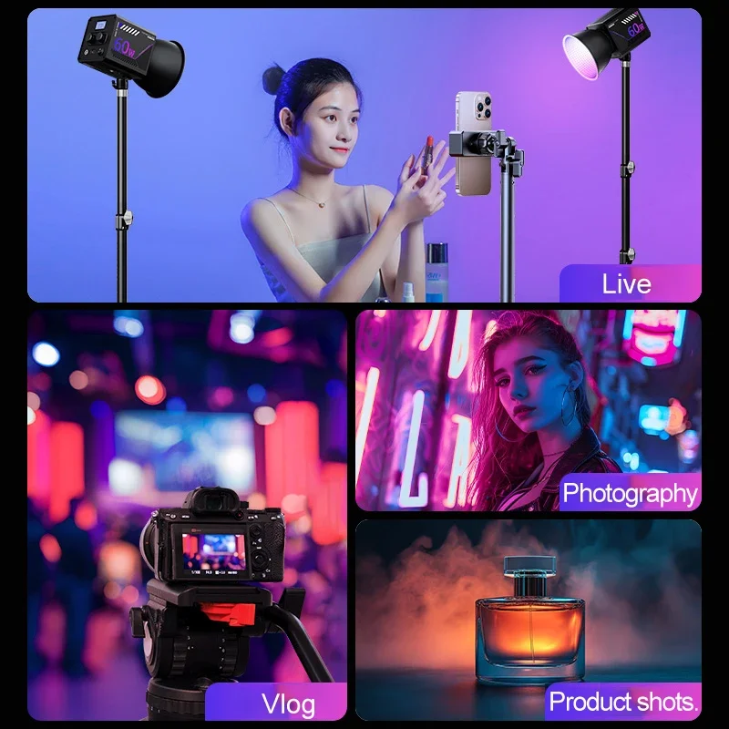 RGB Video Light Portable LED P - Photography Lighting Uk 评论和价格