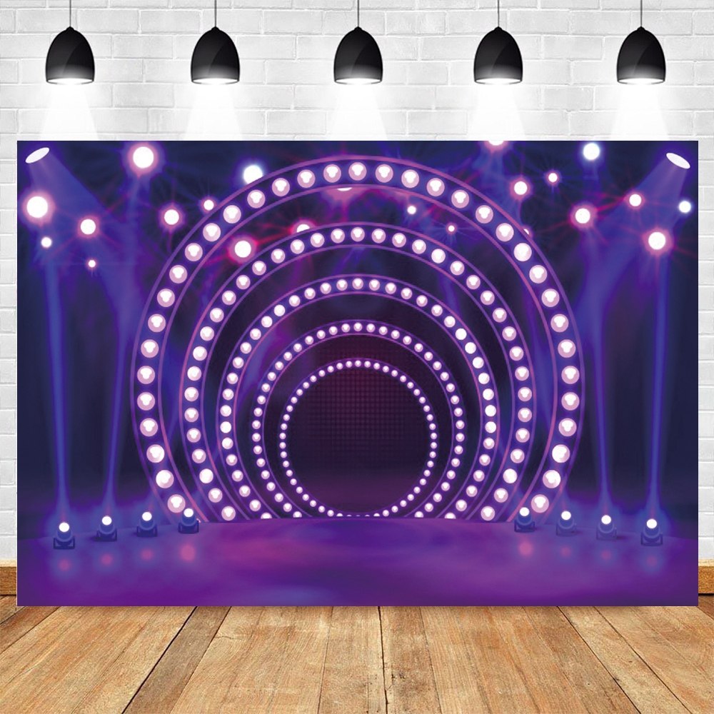 Neon Lights Stage Photography  - Photography Lighting And Backdrop 评论和价格
