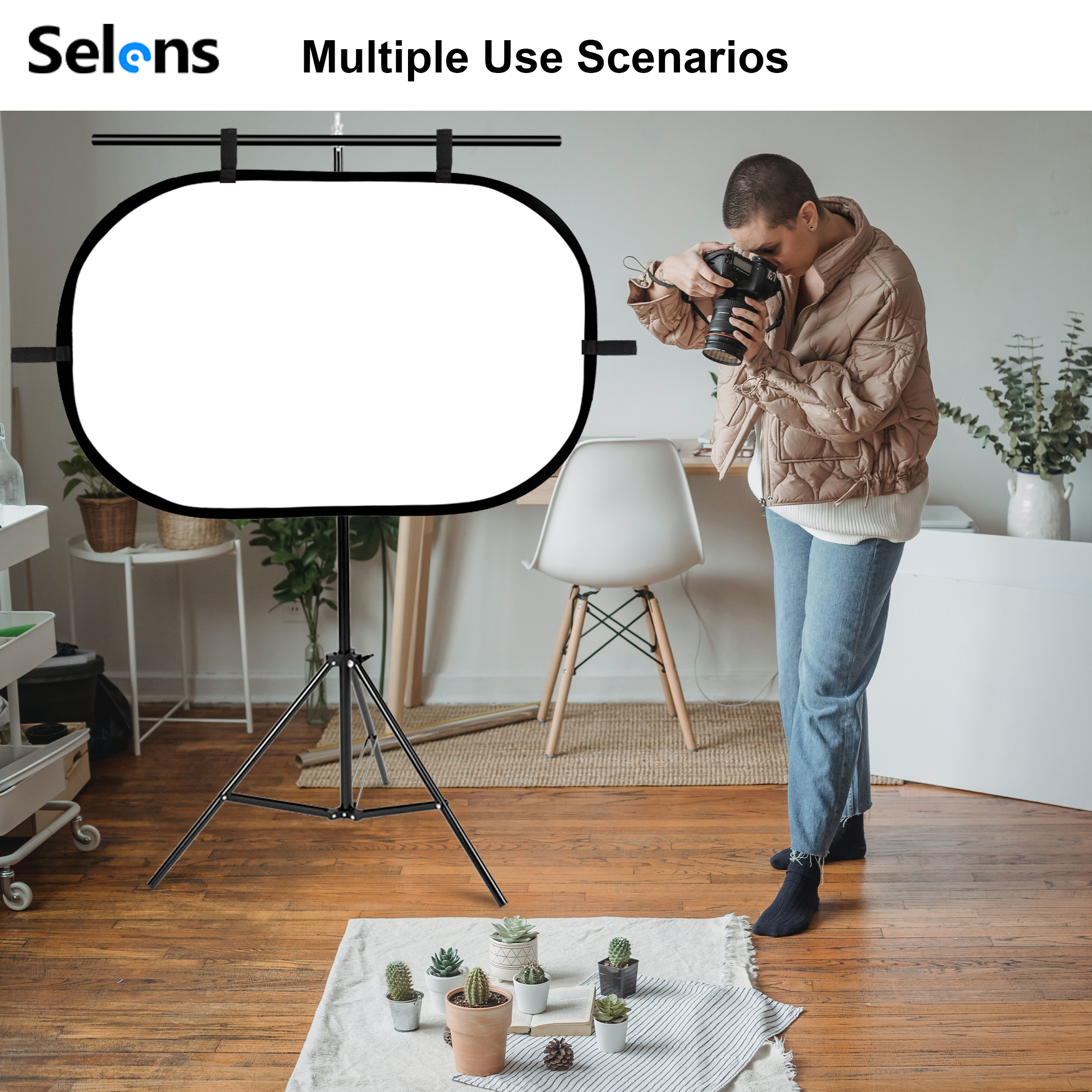 Selens White Diffuser Foldable - Portrait Photography With Lighting 评论和价格