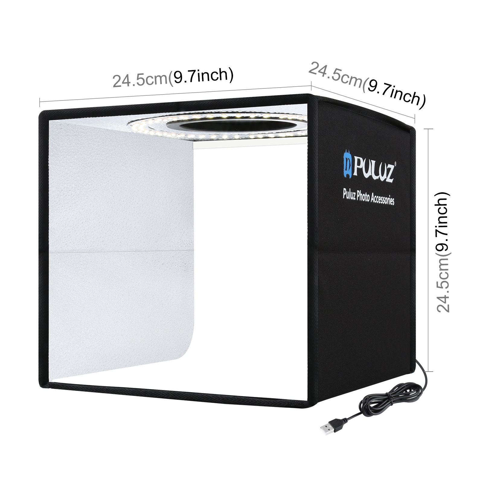 Portable Desktop Foldable Mini - Photography Lighting And Backdrop 评论和价格