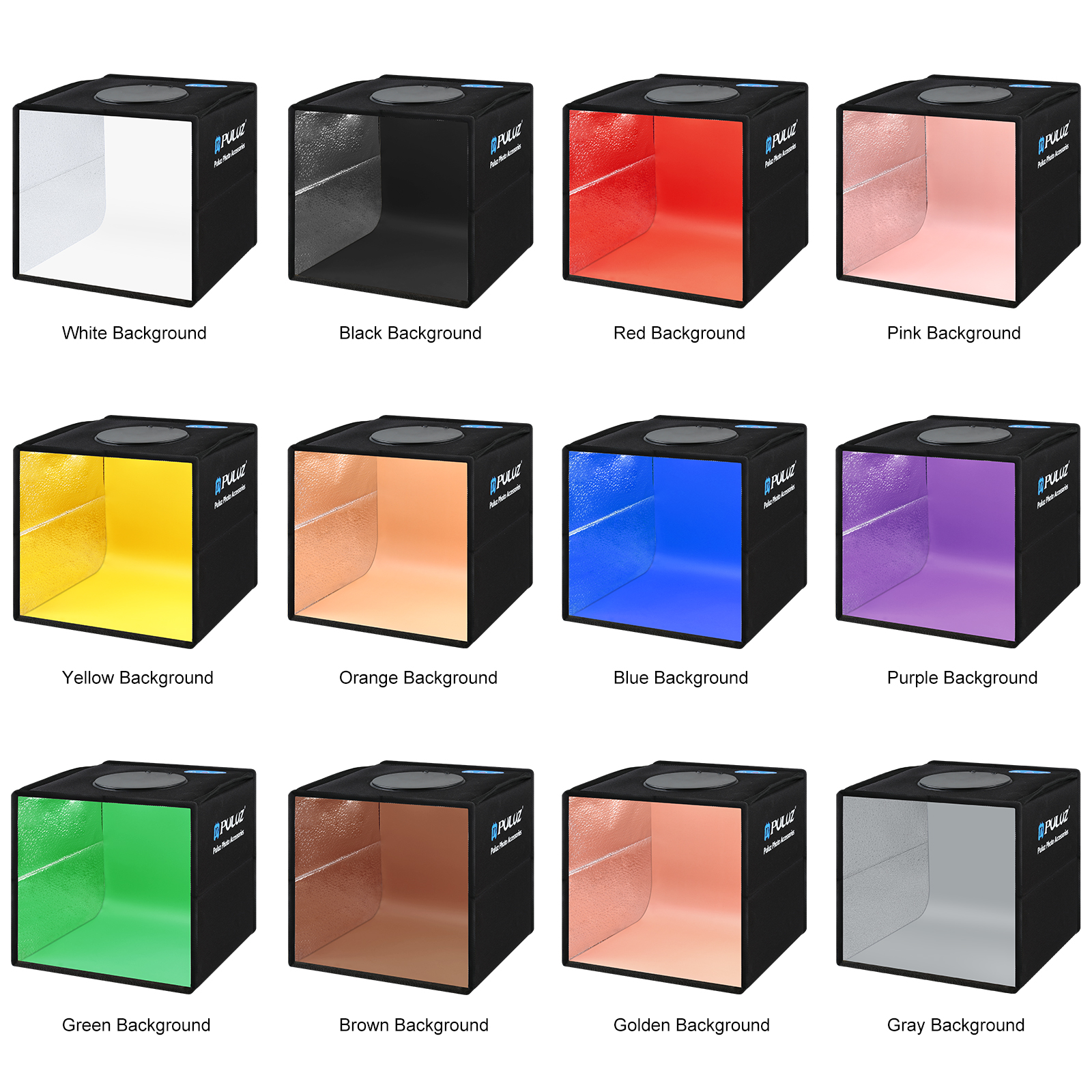 Portable Desktop Foldable Mini - Photography Lighting And Backdrop 评论和价格