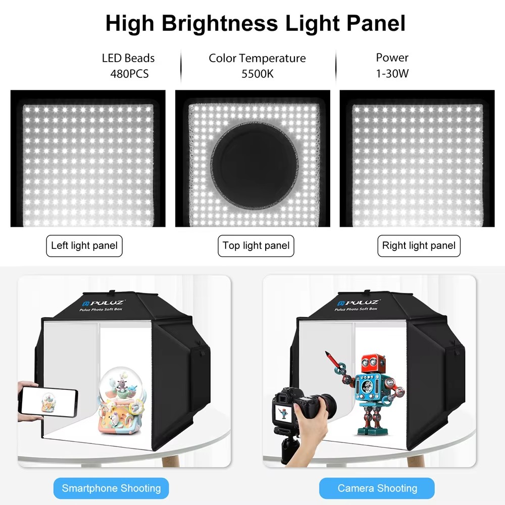 40cm Folding Photography Studi - Photography Lighting And Backdrop Kits 评论和价格