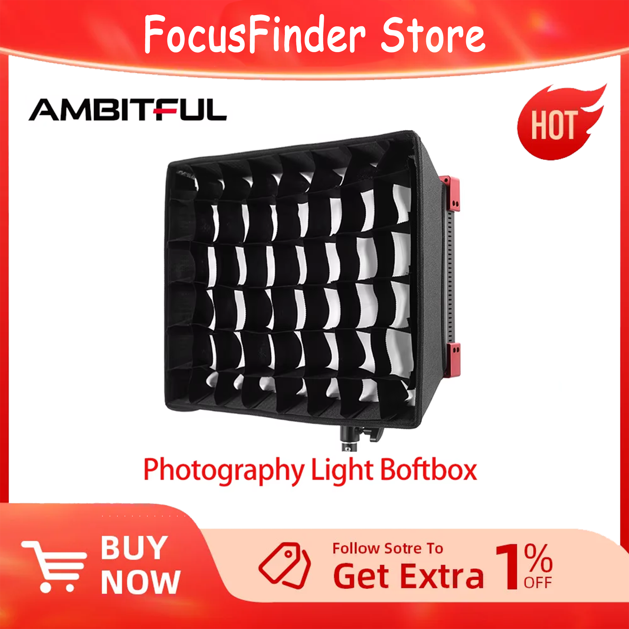 AMBITFUL LEDP60C Dedicated Sof - Photography Lighting Brands 评论和价格