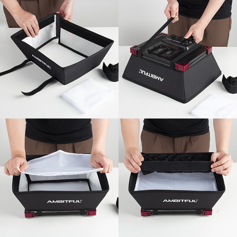 AMBITFUL LEDP60C Dedicated Sof - Photography Lighting Brands 评论和价格