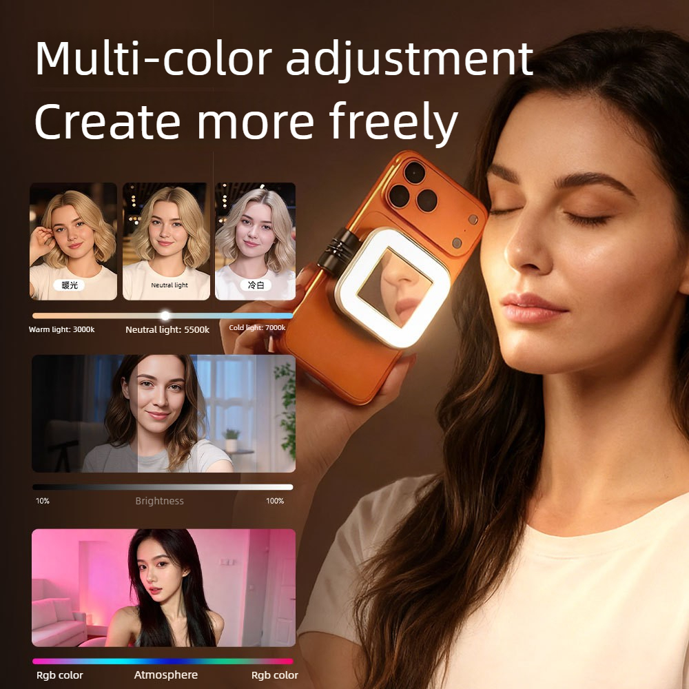 Magnetic Selfie Light Echargea - Photography Lighting Brands 评论和价格