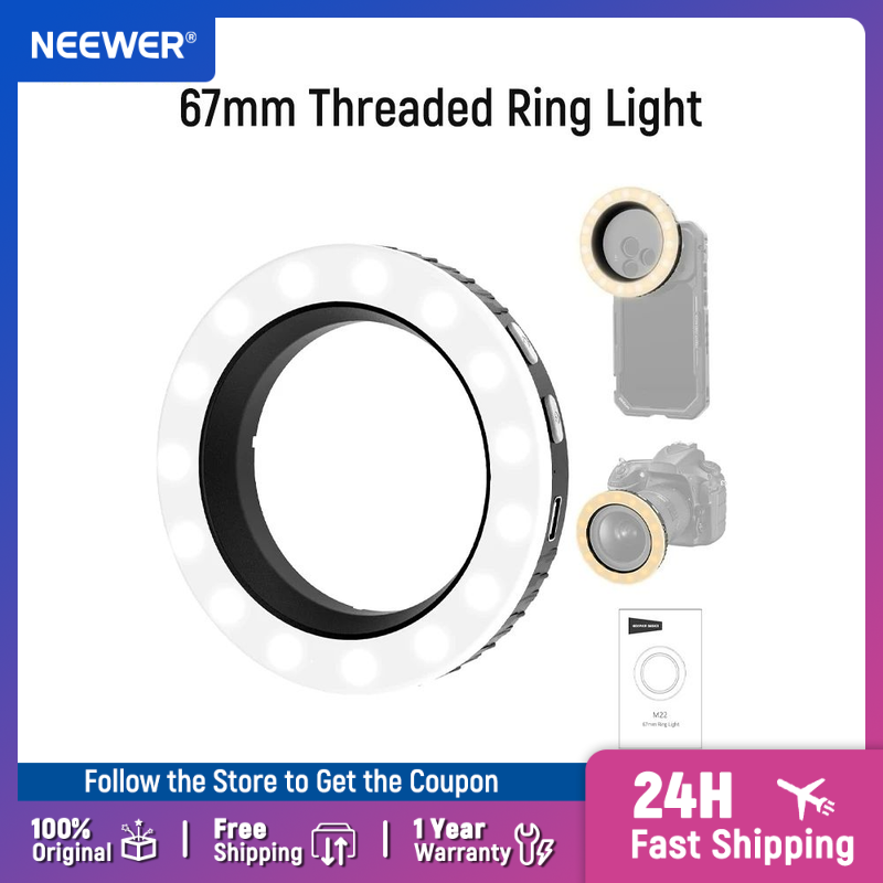 NEEWER Basics 67mm Threaded Ri - Photography Lighting Case 评论和价格