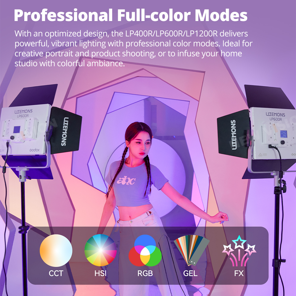 Godox LITEMONS LP400R/Bi LP600 - Photography Lighting Kit Godox 评论和价格