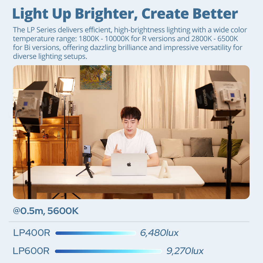 Godox LITEMONS LP400R/Bi LP600 - Photography Lighting Kit Godox 评论和价格