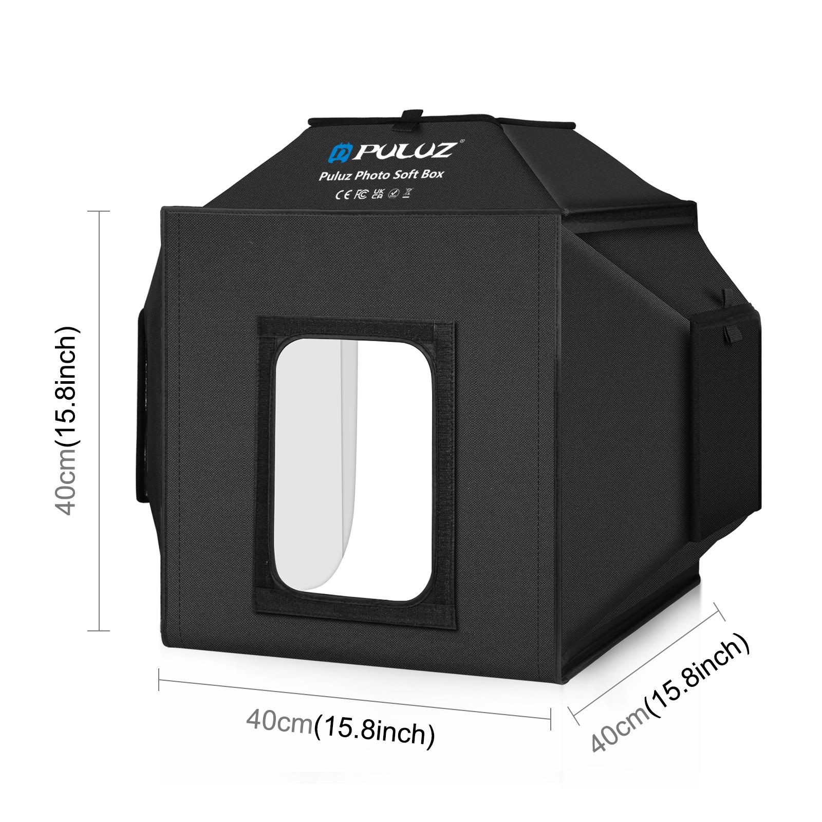 PULUZ 40cm Folding 72W 5500K S - Photography Lighting And Backdrop Kits 评论和价格