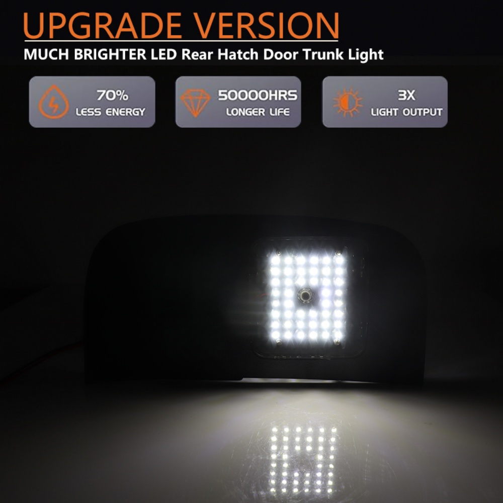 White LED Car Rear Trunk Cargo - Interior Photography Lighting 评论和价格