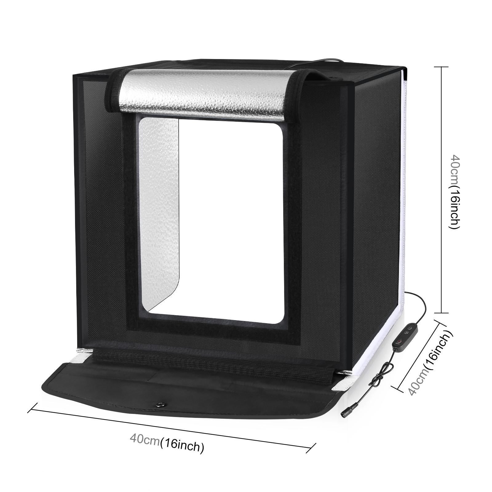 PULUZ 40cm Photo Studio Box Ta - Photography Lighting And Backdrop Kits 评论和价格