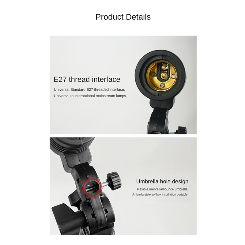 Light Lamp Photo Studio E27 AC - Photography Lighting Mount 评论和价格
