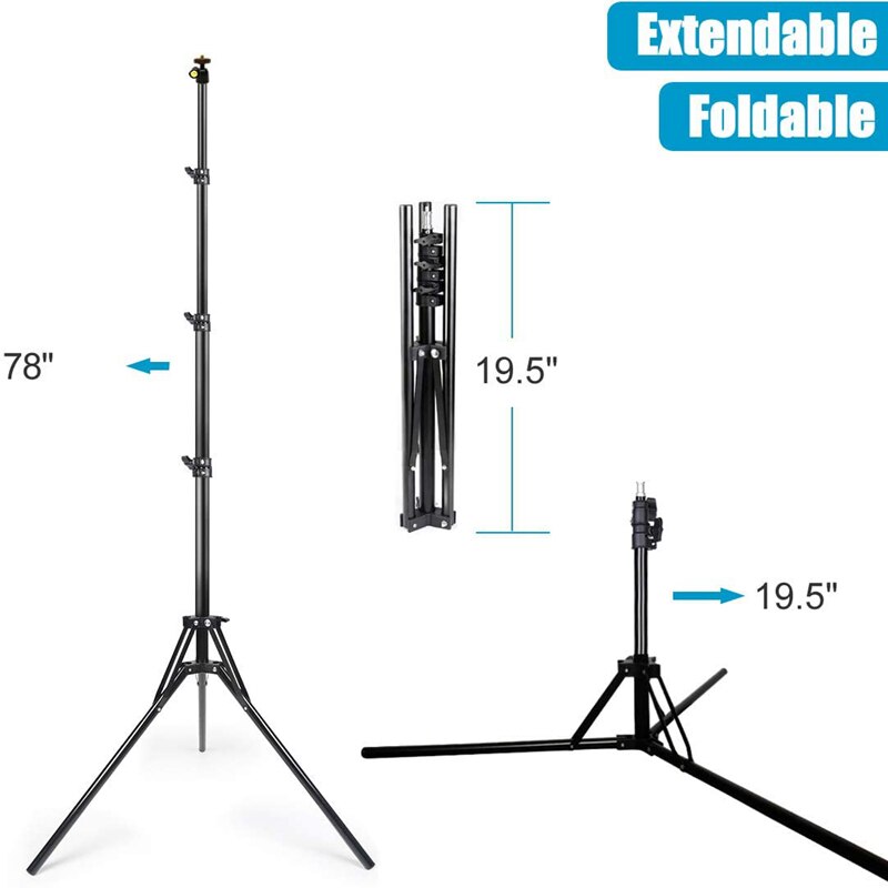 NAGNAHZ 78'' Photographic Ligh - Photography Lighting Mount 评论和价格