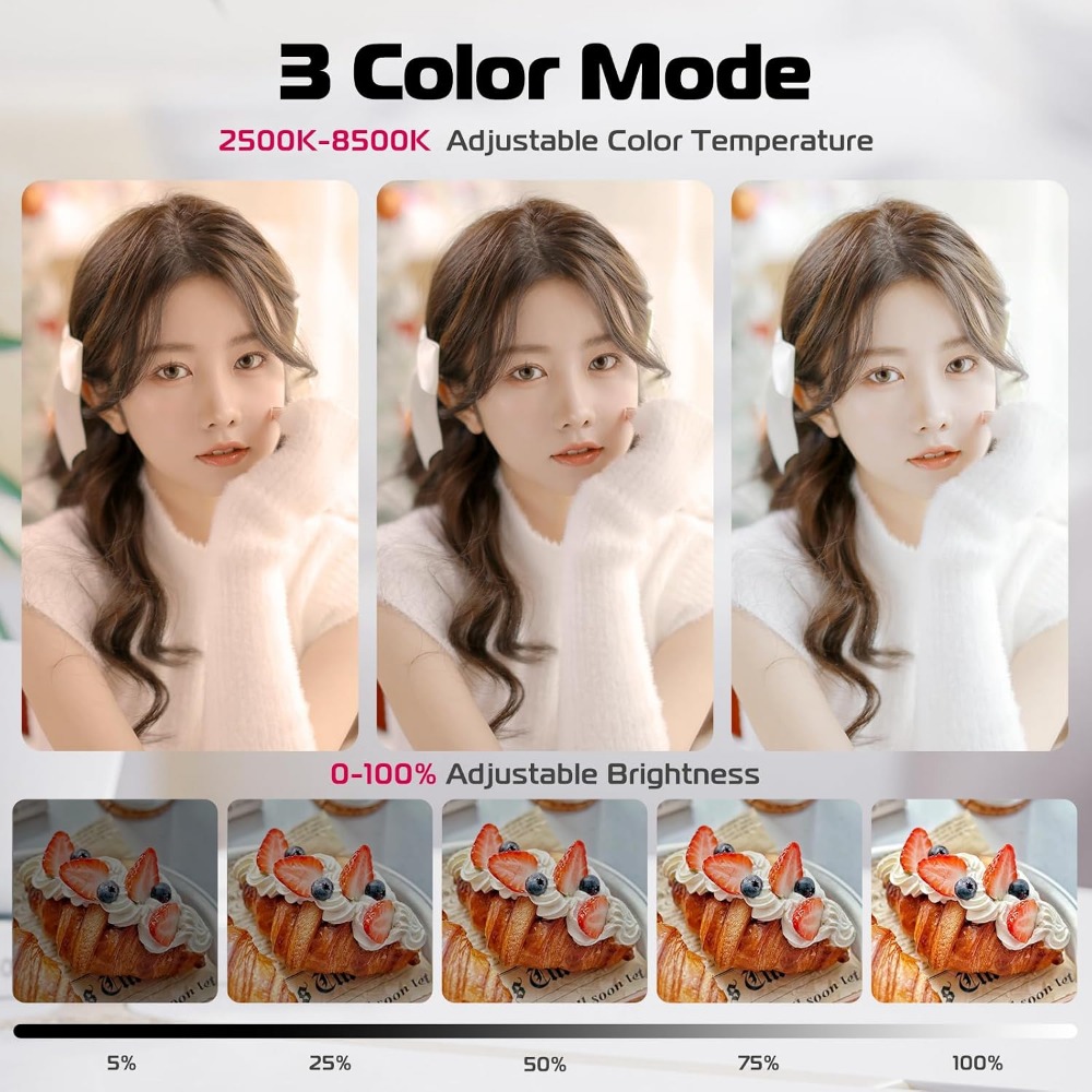 Magnetic LED Selfie Light, Pho - Photography Lighting Brands 评论和价格