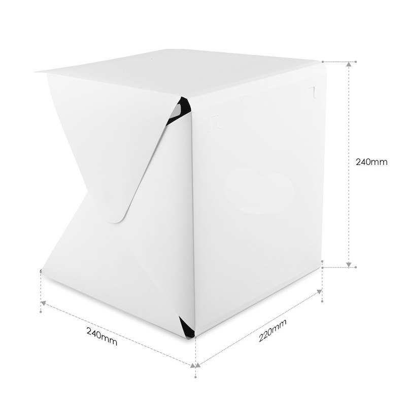 Portable Mini Photo Studio Box - Photography Lighting And Backdrop Kits 评论和价格