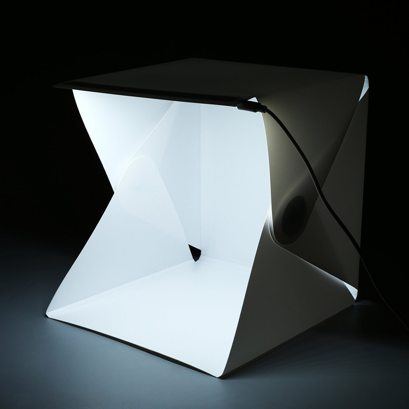 Portable Mini Photo Studio Box - Photography Lighting And Backdrop Kits 评论和价格