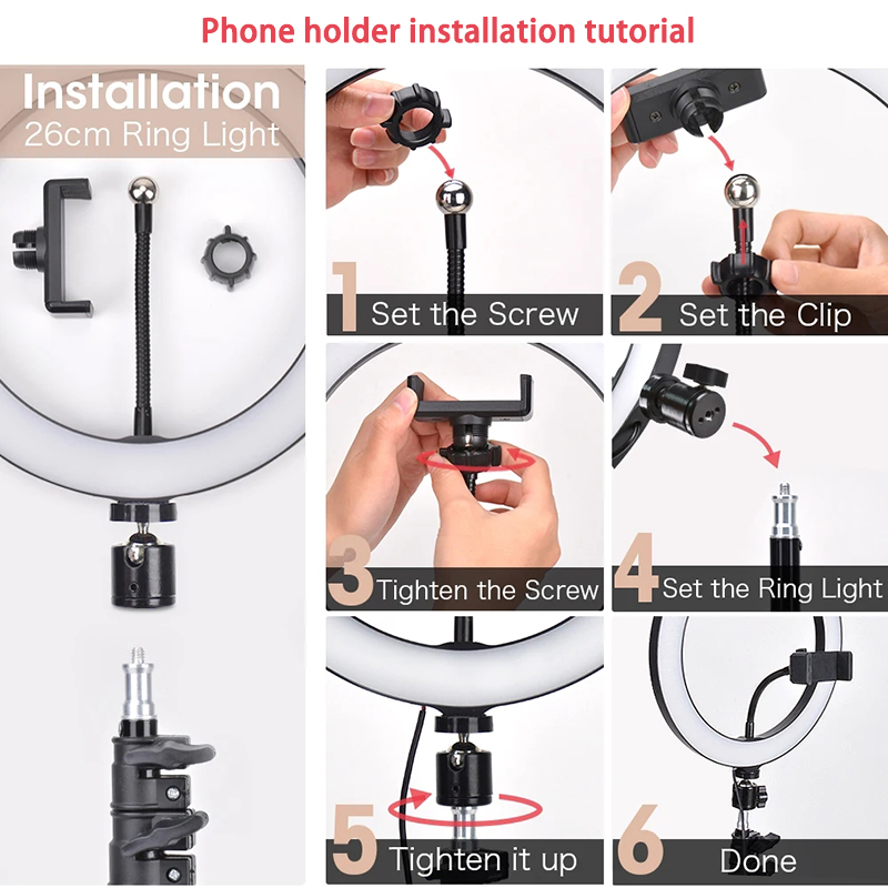 Video Light 16/26/33cm Selfie  - Photography Lighting For Products 评论和价格