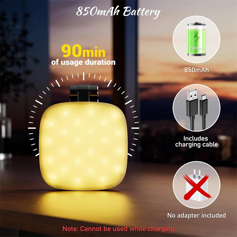 2 in 1 Folding Magnetic Phone  - Photography Lighting Brands 评论和价格